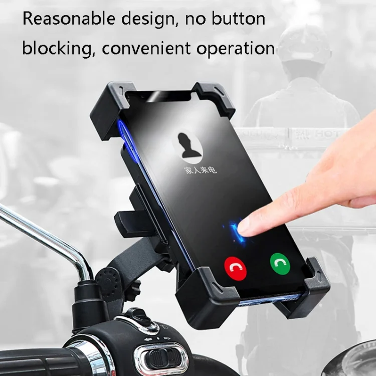 TBD0563483201_B1.webp WHEEL UP Bicycle Automatic Bracket Motorcycle Mobile Phone Bicycle Navigation Rack - Image 2