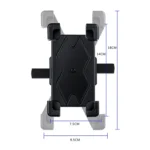 WHEEL UP Bicycle Automatic Bracket Motorcycle Mobile Phone Bicycle Navigation Rack - Image 5