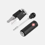 Customs Lock  Wire Rope Padlock Skull Customs Code Lock - Image 4