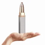 Two In One USB Rechargeable Lipstick Shaver Lady Eyebrow Trimmer - Image 7
