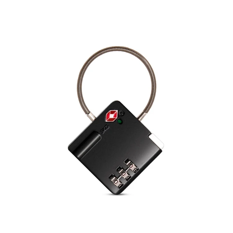 TSA Customs Combination Lock Anti-Theft Wire Padlock