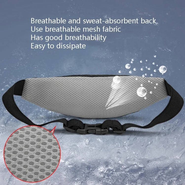 TBD0563877101_B6.webp Sports Waist Bag Running Equipment Lightweight Large-Capacity Water-Repellent Breathable Outdoor Bag - Image 7