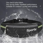 Sports Waist Bag Running Equipment Lightweight Large-Capacity Water-Repellent Breathable Outdoor Bag - Image 9