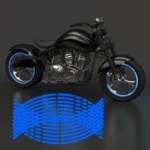 Motorcycle Rim Stickers Personality Wheels Modified Decals - Image 4