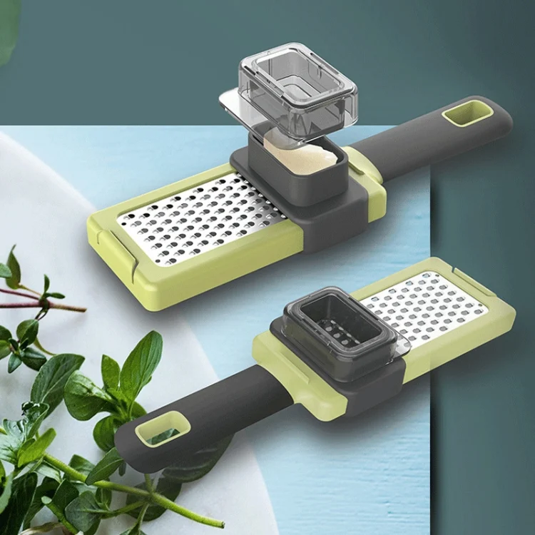 TBD05640841.webp 2 PCS Creative Garlic Squeeze Garlic Masher Kitchen Tool Household Manual Vegetable Cutter - Image 1