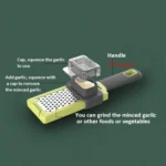 2 PCS Creative Garlic Squeeze Garlic Masher Kitchen Tool Household Manual Vegetable Cutter - Image 3