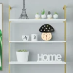 Kindergarten Cartoon Mute Wall Clock Creative Children Colorful Mushroom Decorative Clock - Image 5