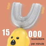 U-Shaped Children Ultrasonic Electric Toothbrush Disinfection And Drying Dmart Toothbrush - Image 4