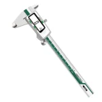 ET50 0-150mm Green Stainless Steel Vernier Caliper With Digital Display