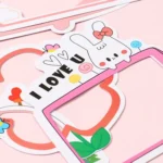 3 Packs DIY Photo Frame Stickers Baby Growth Manual Making Decoration Materials Handbook Stickers - Image 3