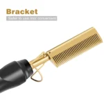 Multifunctional Comb Dry And Wet Dual-Use Curly Hair Straightening Stick Electric Perm Comb - Image 4