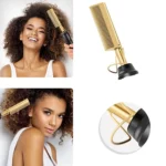 Multifunctional Comb Dry And Wet Dual-Use Curly Hair Straightening Stick Electric Perm Comb - Image 6