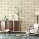 3D Pattern Wallpaper Damascus Self-Adhesive Wallpaper Non-Woven Embossed Deep Embossed Background Wall Paper - Image 4