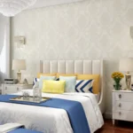 Bedroom Living Room Classic Damascus 3D Precision Pressed Non-Woven Fabric Self-Adhesive Wallpaper - Image 3