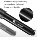 West Biking Bicycle High Pressure Pump Mini Portable Basketball Inflator With Hose - Image 3