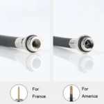 West Biking Bicycle High Pressure Pump Mini Portable Basketball Inflator With Hose - Image 5