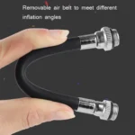 West Biking Bicycle High Pressure Pump Mini Portable Basketball Inflator With Hose - Image 8