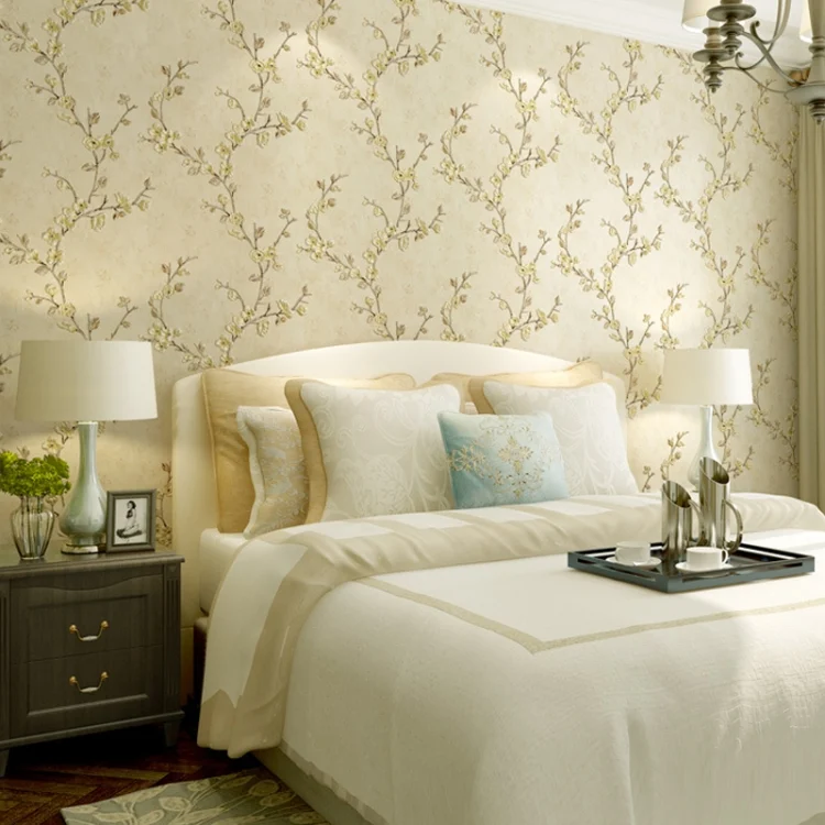 TBD0564817001A_1.webp Retro 3D Stereo Plum Blossom Wallpaper Bedroom Living Room TV Background Wall Self-Adhesive Wallpaper - Image 5