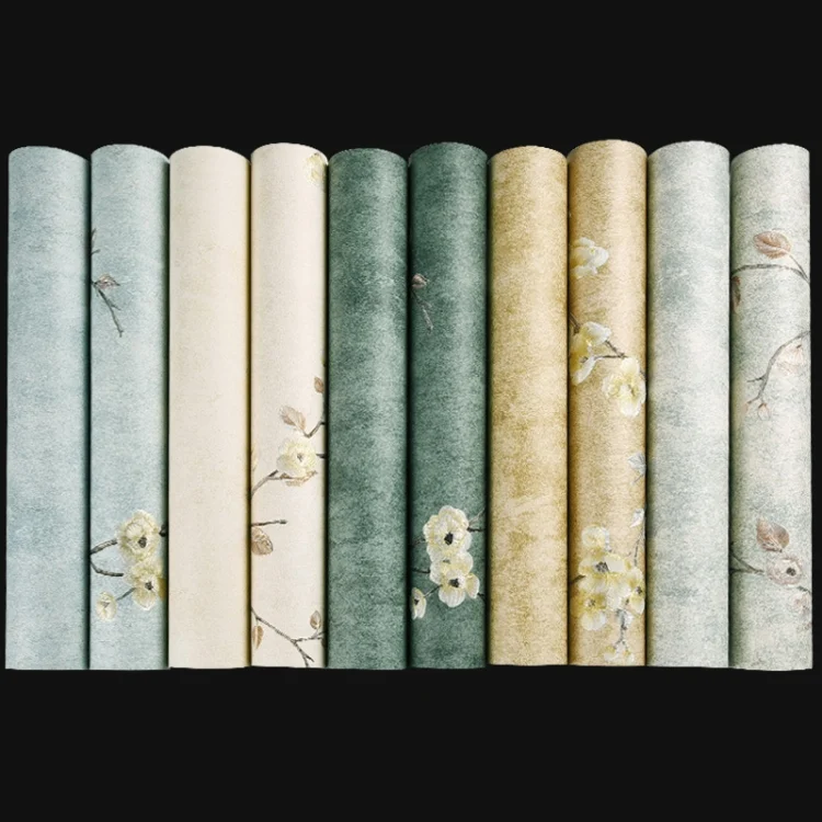 TBD0564817001_B1.webp Retro 3D Stereo Plum Blossom Wallpaper Bedroom Living Room TV Background Wall Self-Adhesive Wallpaper - Image 2