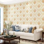 3D Pastoral Style Wallpaper Bedroom Living Room Non-Woven Fabric Self-Adhesive Wall Sticker - Image 4