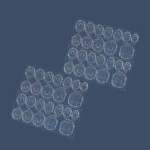 100 Sheets Jelly Glue Nail Double-Sided Adhesive Film Yellow Glue Nail Sticker - Image 5