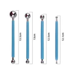 23 In 1 Wooden Clay Plastic Pottery Clay Tool Set Multifunctional Carving Combo Set - Image 4