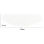 Clear Riding Anti-Fog Film Lens Sticker For K1 K3sv K5 Model Studded Helmet - Image 4