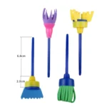 54 In 1 Painting Tool Brush Painting Clothes Sponge Brush Set For Children - Image 5
