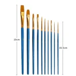 54 In 1 Painting Tool Brush Painting Clothes Sponge Brush Set For Children - Image 6