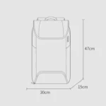 BANGE Men Anti-Theft Backpack Waterproof Large-Capacity Backpack Computer Bag - Image 10