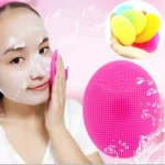 10pcs Cleaning Pad Wash Face Facial Exfoliating Brush SPA Skin Scrub Cleanser Tool - Image 8