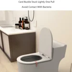 TG01 Silicone Streamer Toilet Seat Cover Lifter - Image 3