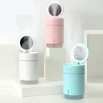 K005 Portable Hydrating LED Fill Light Makeup Mirror USB Mini Humidifier - Image 2