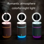 K005 Portable Hydrating LED Fill Light Makeup Mirror USB Mini Humidifier - Image 15