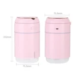 K005 Portable Hydrating LED Fill Light Makeup Mirror USB Mini Humidifier - Image 3