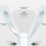 K005 Portable Hydrating LED Fill Light Makeup Mirror USB Mini Humidifier - Image 6