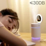 K005 Portable Hydrating LED Fill Light Makeup Mirror USB Mini Humidifier - Image 10