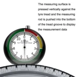 N780 Car Outdoor Driving Electronic Scale Meter Tire Pattern Depth Measuring Instrument - Image 5