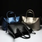 L5032 Large Capacity Messenger Women Bag Cowhide Commuter Tote Shoulder Bag - Image 14