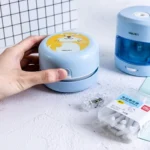 Deli Student Electric Stationery Set Desktop Cleaner/Electric Eraser/Electric Pencil Sharpener - Image 2