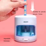 Deli Student Electric Stationery Set Desktop Cleaner/Electric Eraser/Electric Pencil Sharpener - Image 4