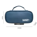 6559 Canvas Pencil Case Large Capacity Code Lock Portable Stationery Bag - Image 11