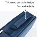 6559 Canvas Pencil Case Large Capacity Code Lock Portable Stationery Bag - Image 6