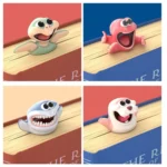 JWMC009 PVC 3D Three-Dimensional Marine Animal Bookmark - Image 2