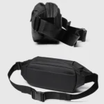 WEIXIER 8641 Men Running Waterproof Waist Bag Multifunctional Chest Bag Sports Leisure One-Shoulder Bag - Image 2