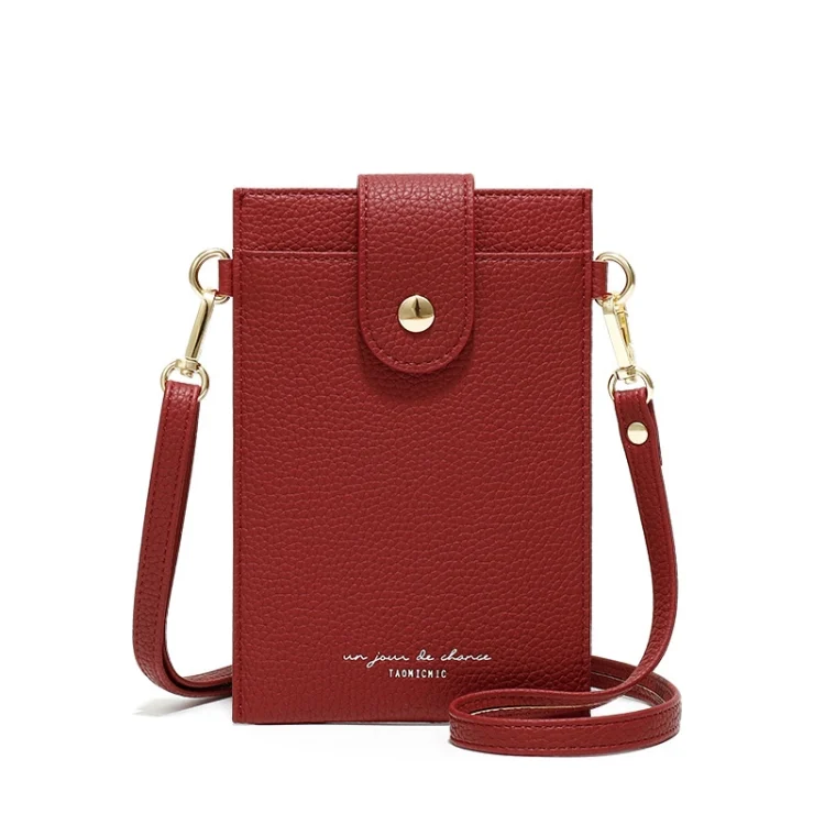 T6029 Niche Messenger Bag Thin Ladies Mobile Wallet