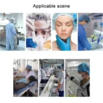 200 PCS Non-woven Disposable Pleated Anti Dust Hat Bath Caps For Spa Hair Salon Beauty - Image 6