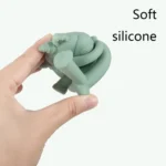 Three-Dimensional Cartoon Silicone Baby Teether Molar Rods Children Toys Maternal And Child Supplies - Image 3