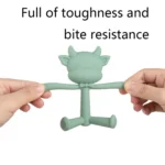 Three-Dimensional Cartoon Silicone Baby Teether Molar Rods Children Toys Maternal And Child Supplies - Image 4