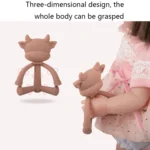 Three-Dimensional Cartoon Silicone Baby Teether Molar Rods Children Toys Maternal And Child Supplies - Image 7